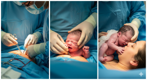 صورة الولادة القيصرية