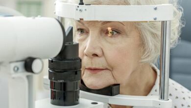 التجعد البقعي في اللطخة الصفراء الشبكية