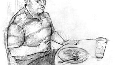 اعراض كسل أو خزل المعدة