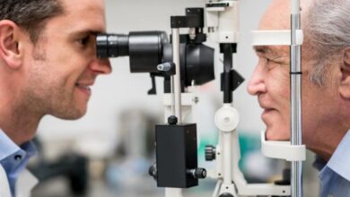 مخاطر انفصال الجسم الزجاجي