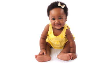 تطور حواس الطفل الرضيع