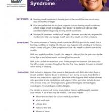 متلازمة الفم الحارق: 4 أعراض 17 اسباب متلازمة الفم الحارق