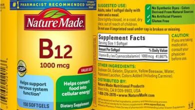 اسباب انيميا نقص فيتامين B12