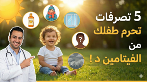 مرض نقص الطبيعة 14 5 عادات تحرم الطفل من الفيتامين د