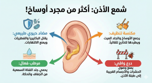 إزالة شمع الأذن 13 فوائد شمع الاذن
