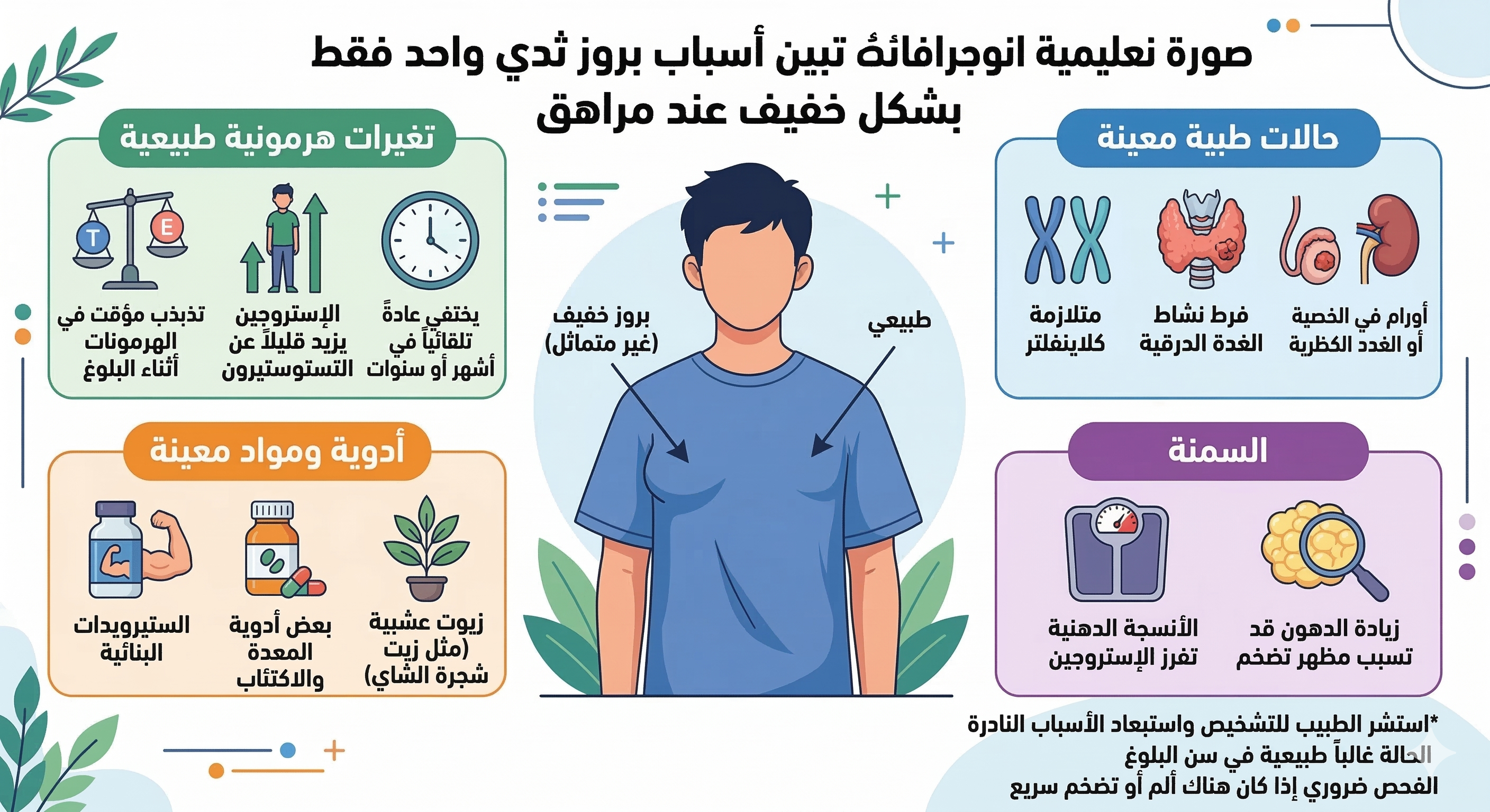 بروز ثدي واحد عند الاطفال 1