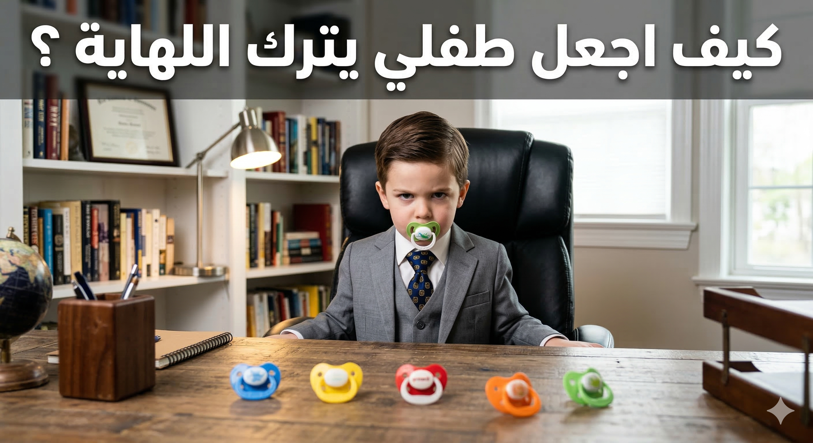 كيف اجعل طفلي يترك اللهاية ؟ 1
