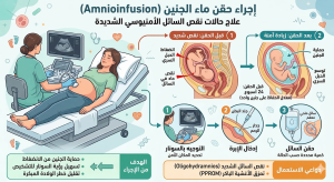 علاج قلة ماء الجنين