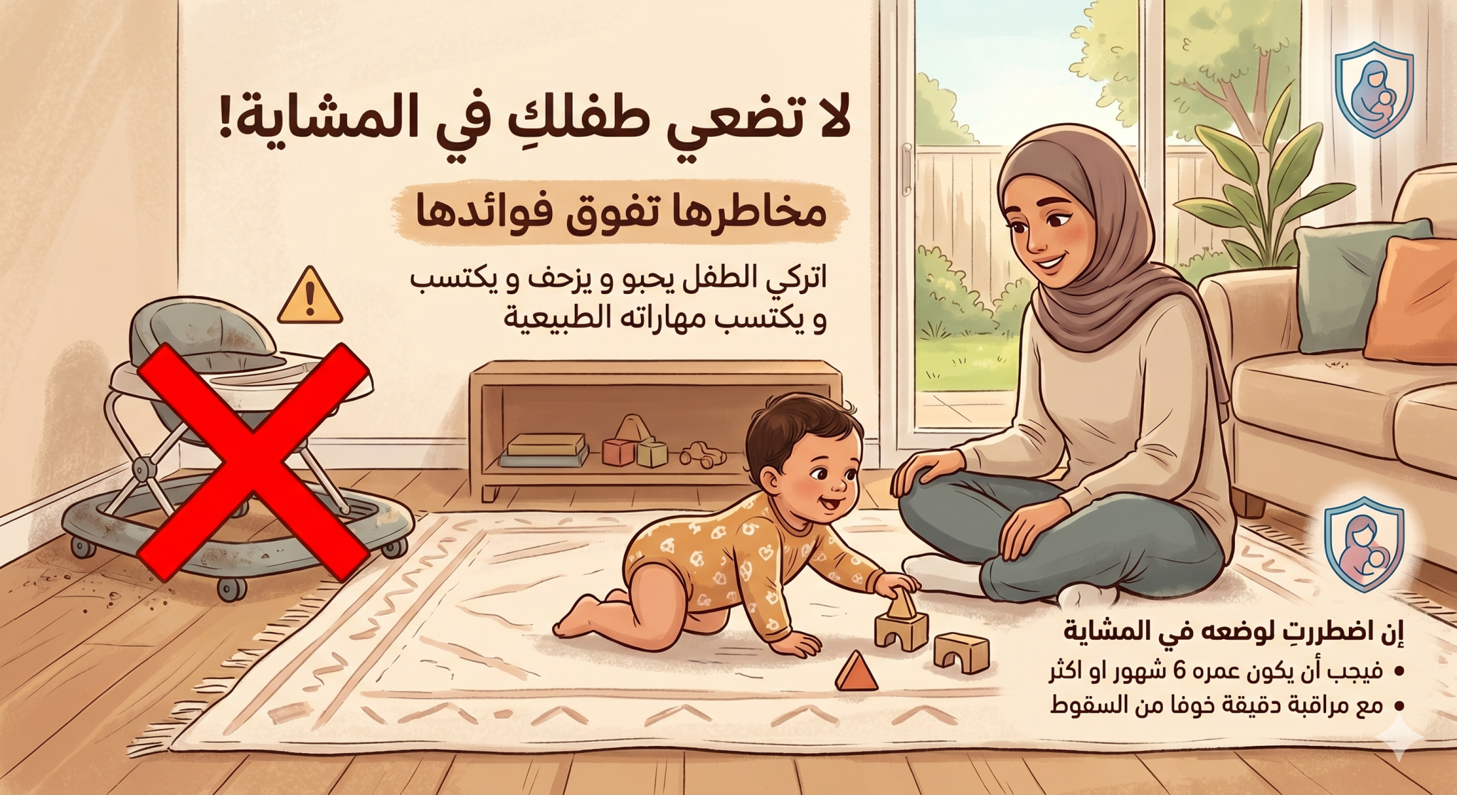 المشاية للأطفال الرضع 1