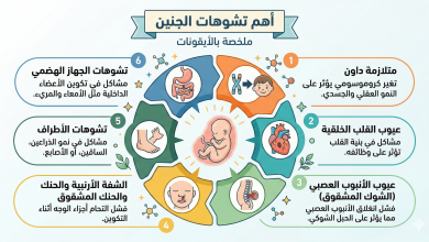 متى تظهر تشوهات الجنين