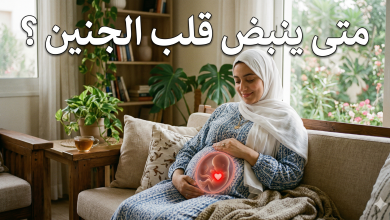 متى ينبض قلب الجنين