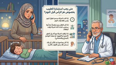 ما سبب تحريك طفلي رأسه يمينًا ويسارًا بسرعة قبل النوم؟